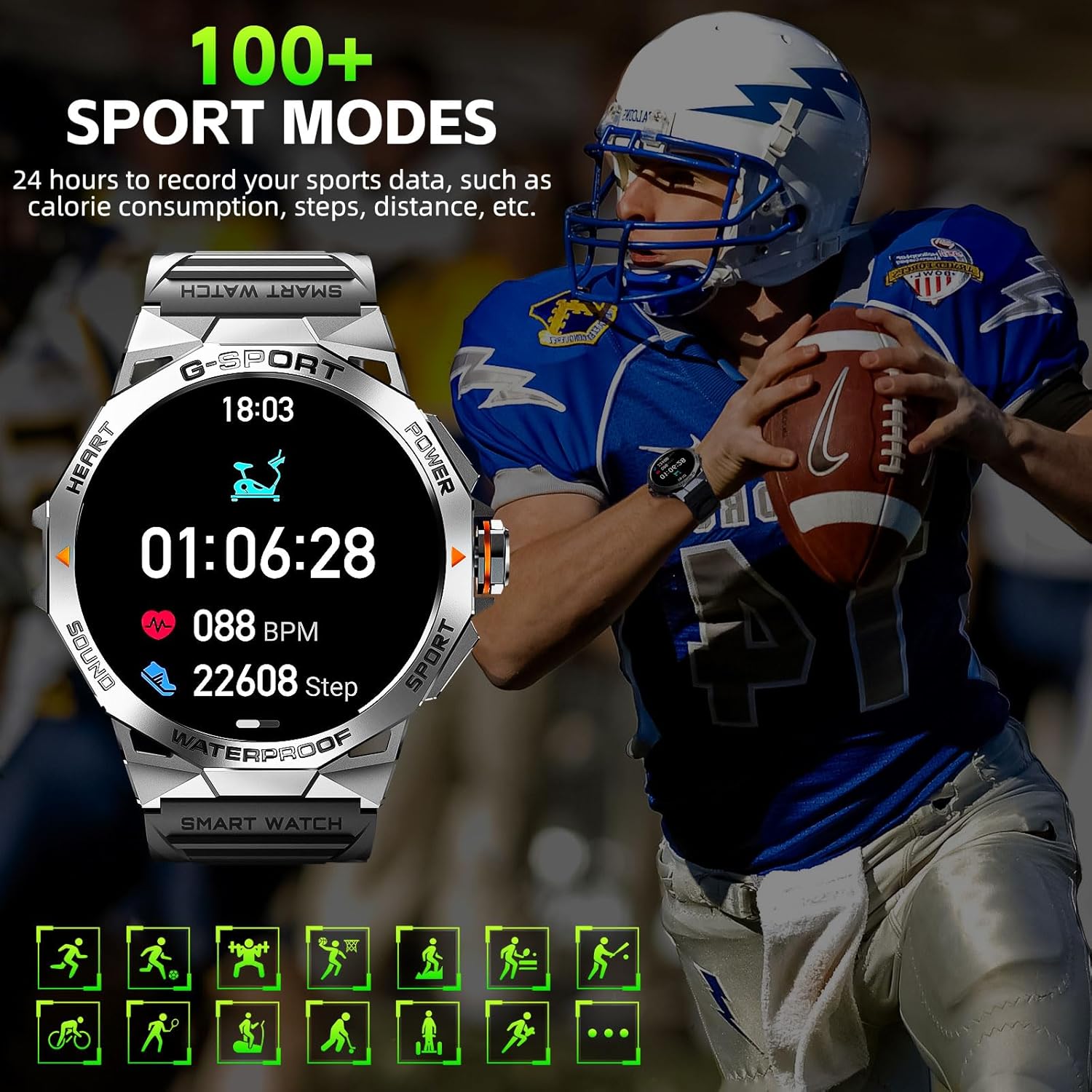 Smartwatch Sport Modes Interface