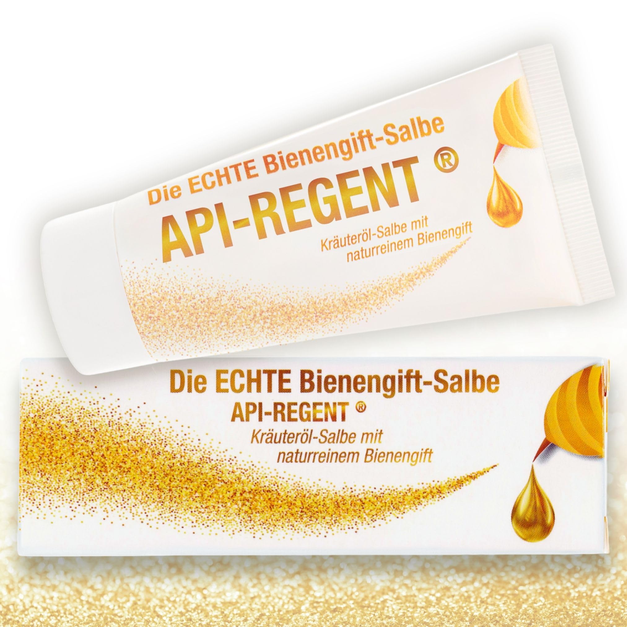 API-REGENT® Echte Bienengift-Salbe – mit Bienengift & ätherischen Ölen – kühlende Pflege für Muskeln & Gelenke – 100% natürlich – Made in Germany – ohne Konservierungsstoffe
