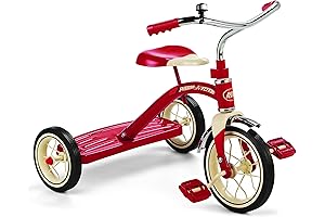 Radio Flyer Classic Red 10" Tricycle: Perfect for Early Riders