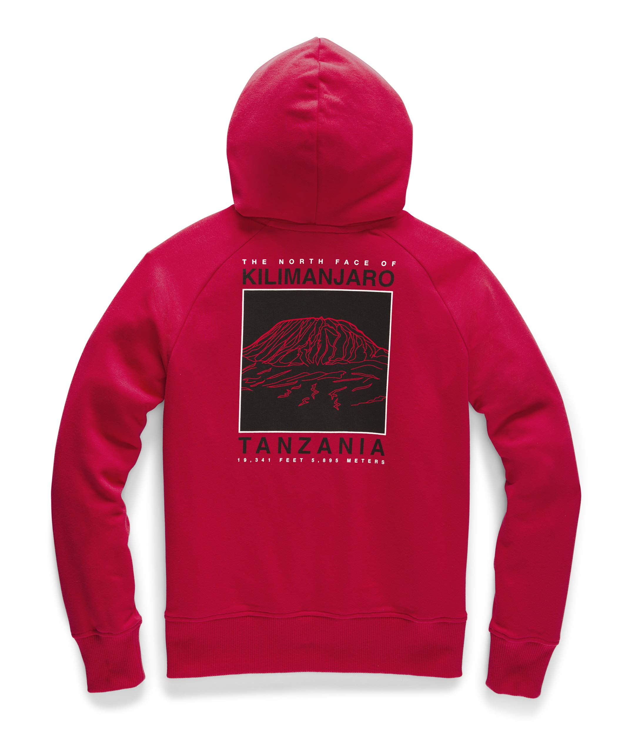 THE NORTH FACE Highest Peaks Pullover Hoodie - Women's - Red - Medium :  Amazon.co.uk: Fashion