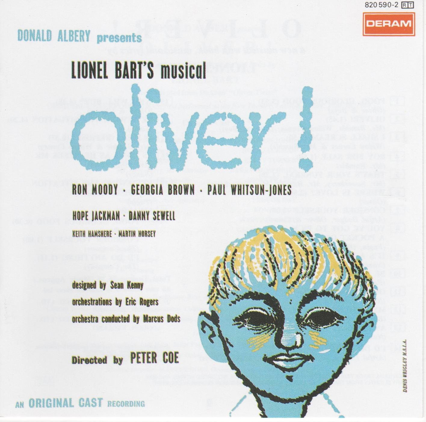 OLIVER! オリジナル1960ロンドンキャスト CD oliver! (1960 London Cast): Amazon.co.uk: CDs & Vinyl