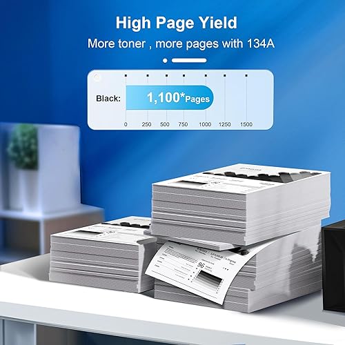 Vista 49 de 137 Cartucho de tóner de repuesto para Canon 137 CRG137 9435B001AA para usar con impresora ImageClass D570 LBP151dw MF216n MF236n MF232W MF227dw