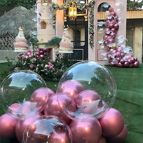 Miniatura 6 de Paquete de 60 globos negros, globos de látex negros de 12 pulgadas, calidad de helio para fiesta de cumpleaños, graduación, vacaciones, boda, baby