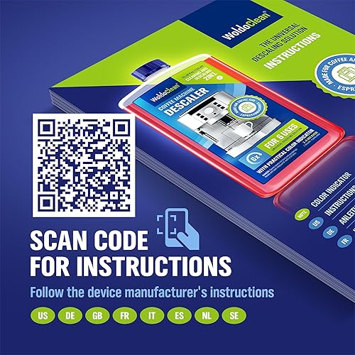 Miniatura 6 de WoldoClean Solución descalcificadora para máquinas de café y café expreso, 25.6 onzas líquidas, compatible con Keurig, Nespresso, Breville, Ninja,