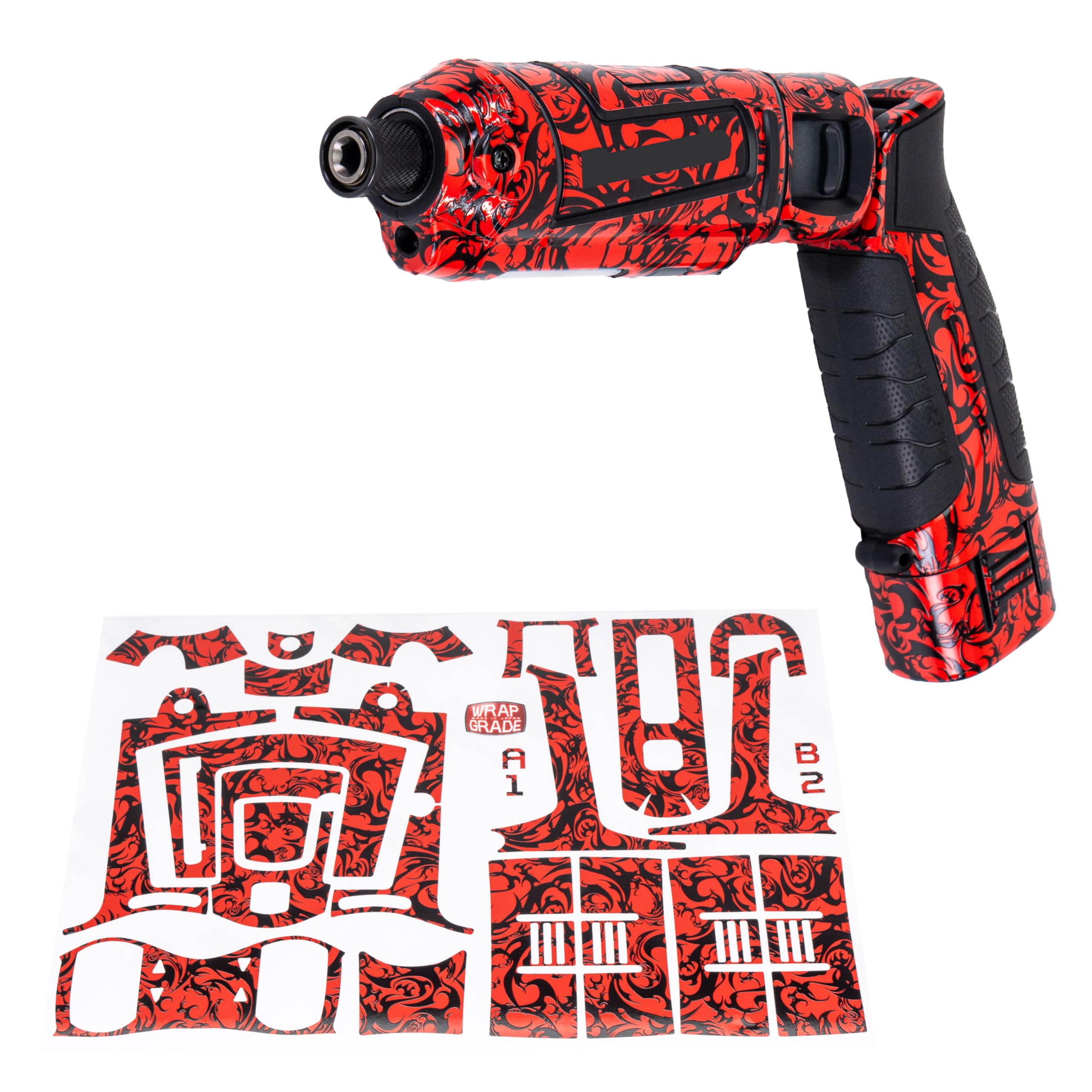 Amazon.co.jp: WRAPGRADE Custom Wrap Compatible with Stick Impact