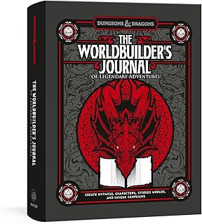The Worldbuilder's Journal of Legendary Adventures (Dungeons & Dragons): 365 Questions to Help YouCreate Mythical Characte...
