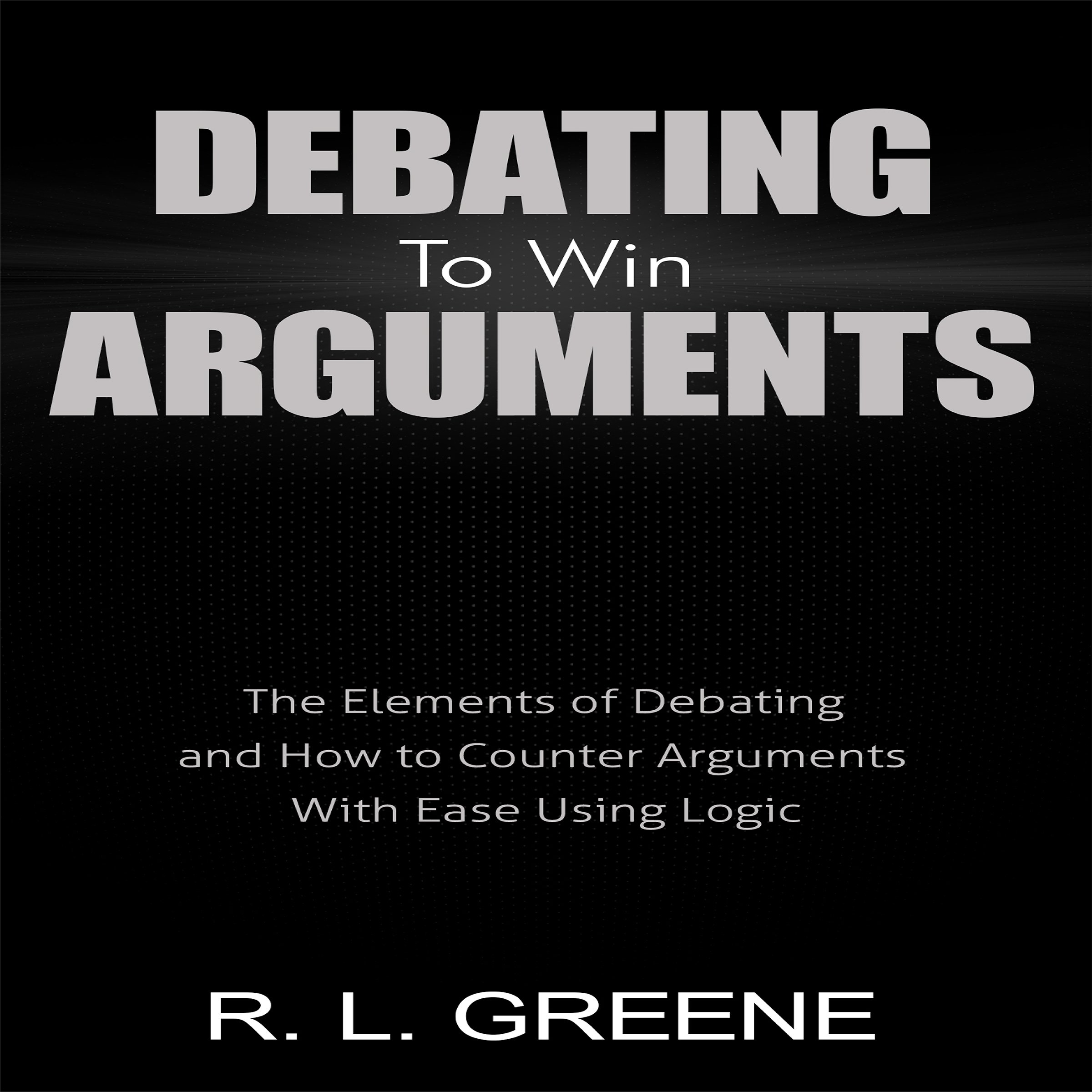 Cover art for Debating to Win Arguments