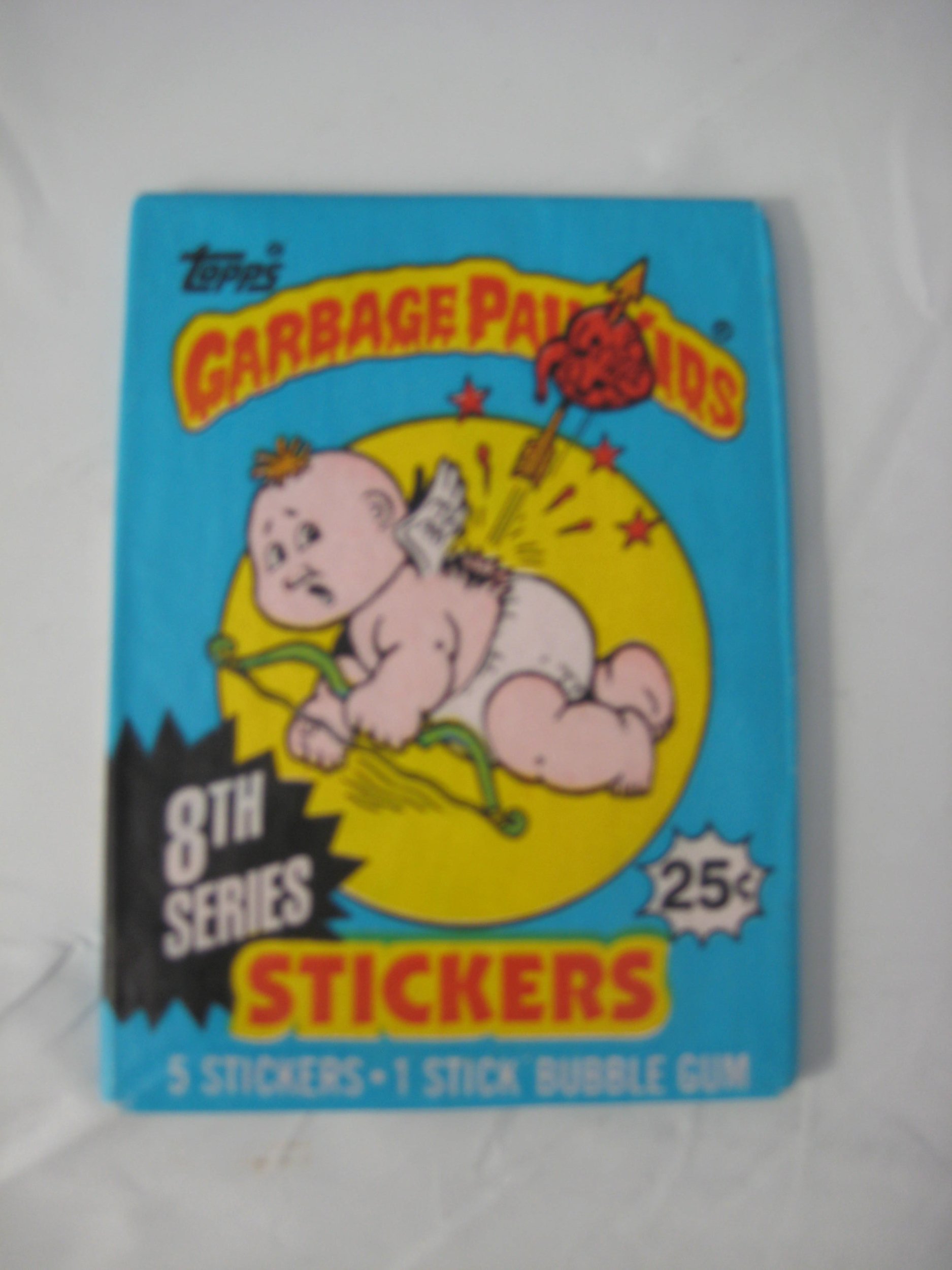 Amazon.com: Topps Garbage Pail Kids Trading Cards Series 8 Wax Booster Pack  : Toys & Games