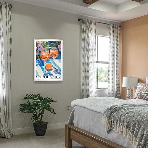 Miniatura 3 de Aperols Spritz - Arte de pared retro italiano de viaje, cóctel, pósteres de lona de Italia, moderno, vintage, verano, cócteles, bebidas, impresiones