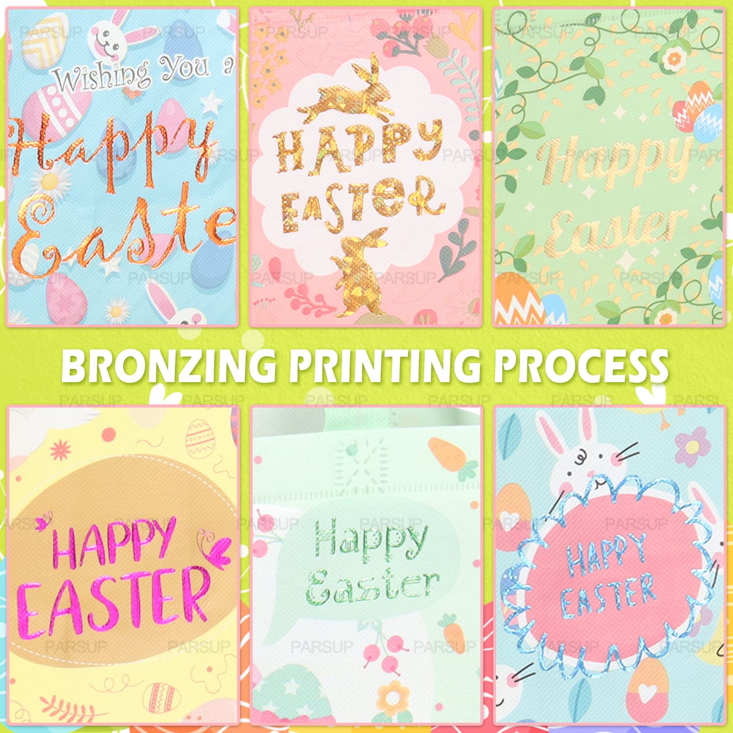 12 Sacchetti Pasqua In TNT - Coniglietti E Pulcini Per Caccia Alle Uova E Regali - Foto 9