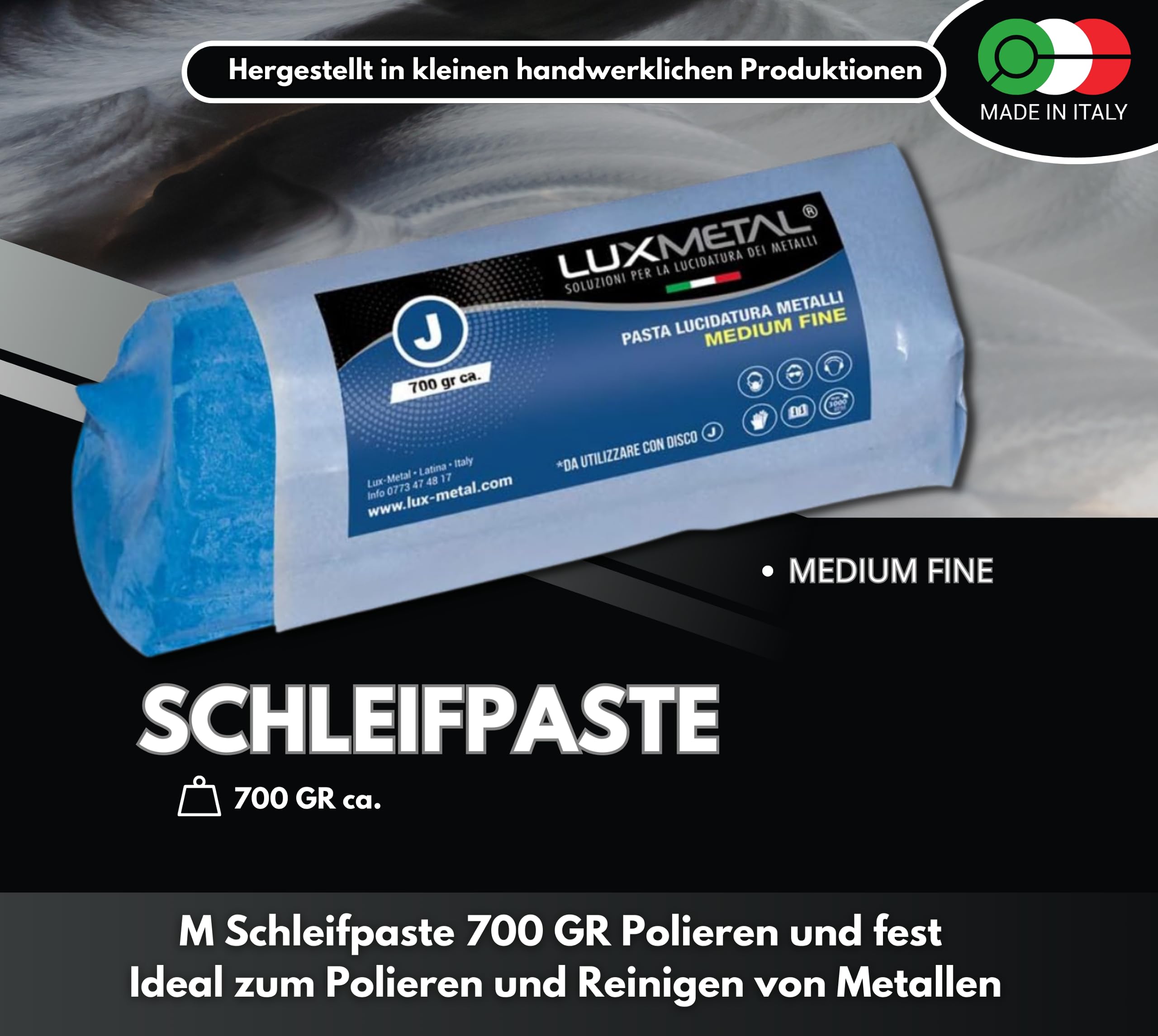Polierset Für Metall – Zum Schleifen & Polieren Von Aluminium, Edelstahl, Kupfer & Mehr