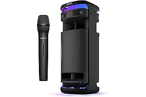 Sony Bocina: ULT Tower 10 Bluetooth Karaoke Party Speaker with Powerful Bass,...
