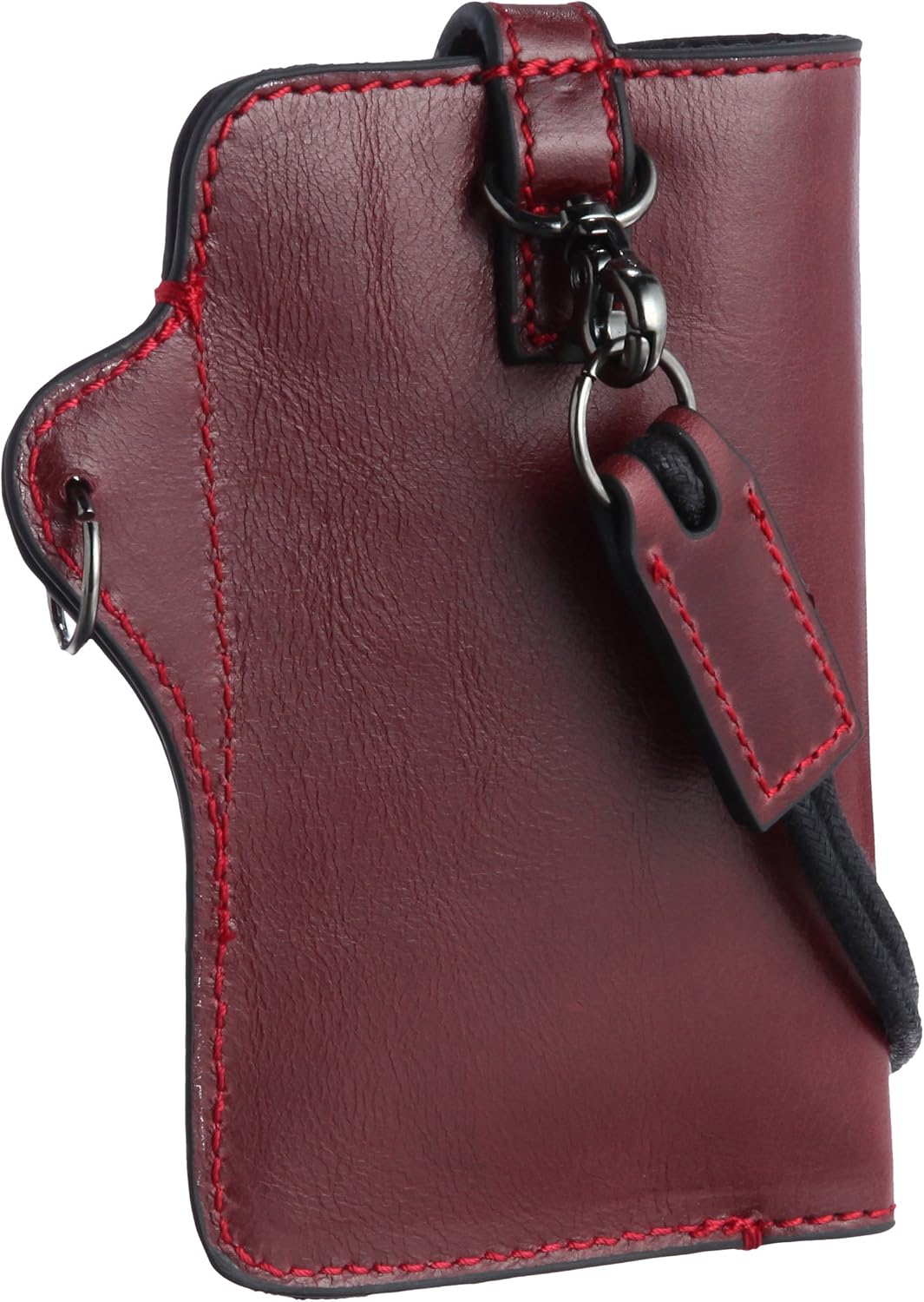 BAGGEX 13-6006 Advance Neck Pouch, Smartphone Compatible, Burgandy