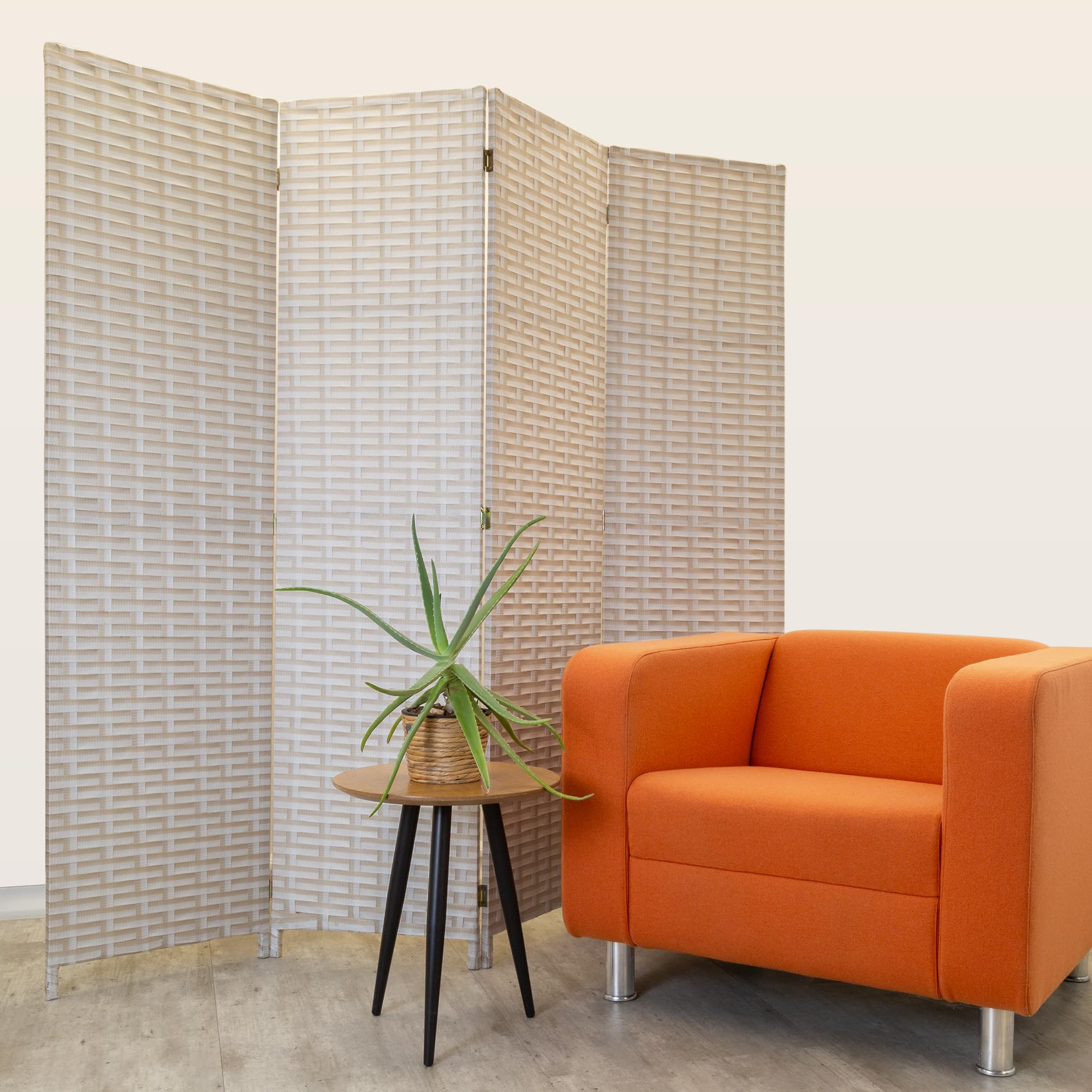 Ruimteverdeler HEXIM 180 x 180 cm – inklapbaar scherm met 4