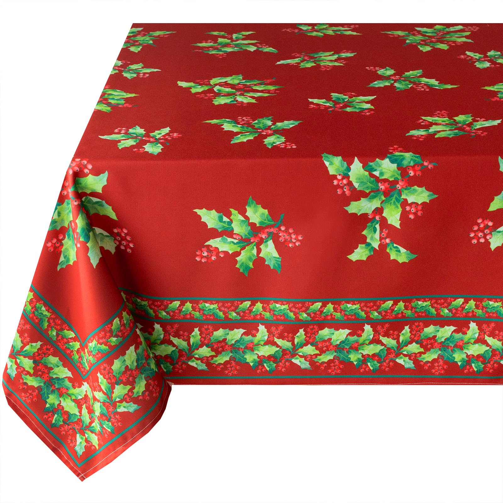 Benson Mills Winter Holly Engineered Spillproof Fabric