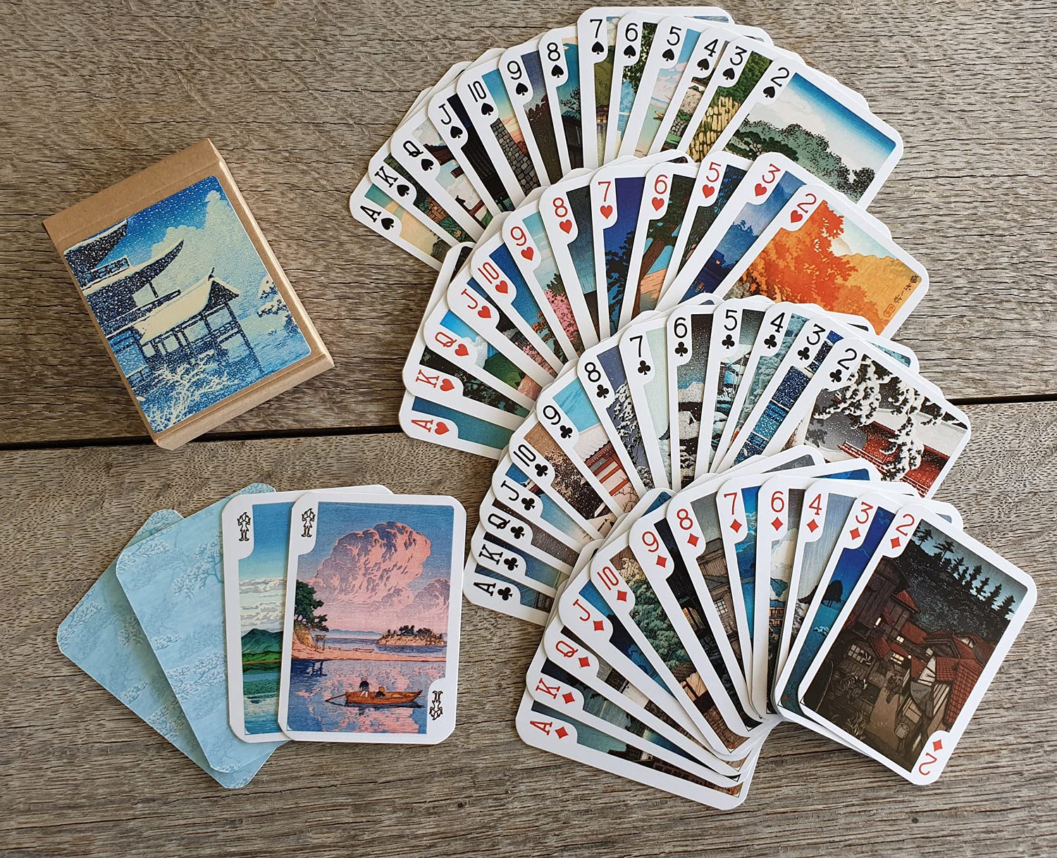 Playing Cards 2種 Two2Six Playing Cards – 6 Handed 500 or Super Solitaire Deck of