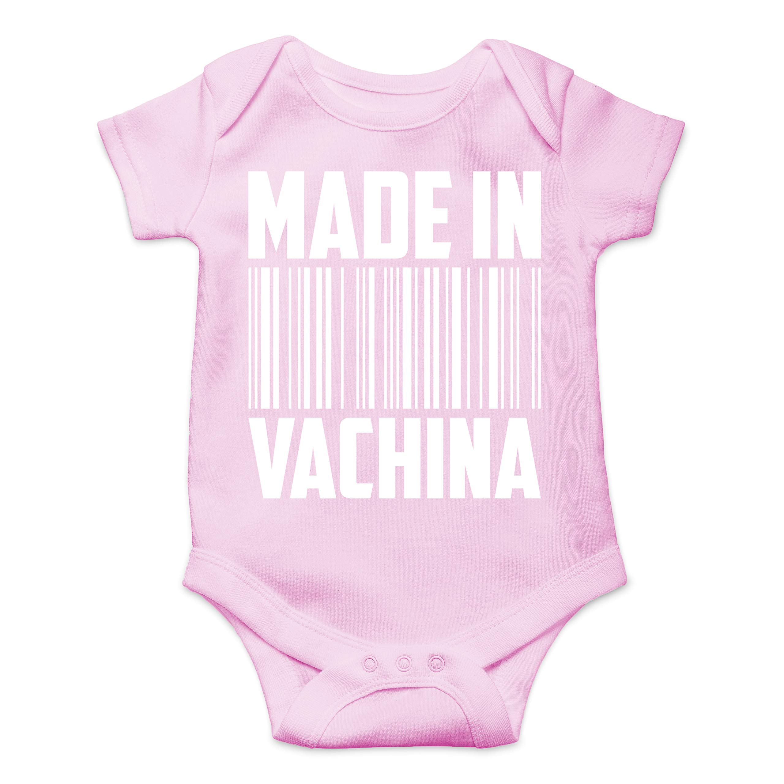 Made in Vachina - Funny Cute Infant Creeper Short Sleeve Bodysuits Infant Funny Baby Romper