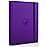 Fabmaker Premium Card Binder, 9 Pocket - Sturdy Card Holder for 360 Cards, Cover & Album for YuGiOh, MTG, TCG & Sports Cards - Purple