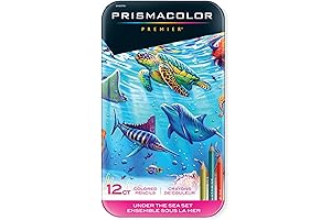 Prismacolor Premier Colored Pencils: Explore Ocean Depths with Vibrant Hues