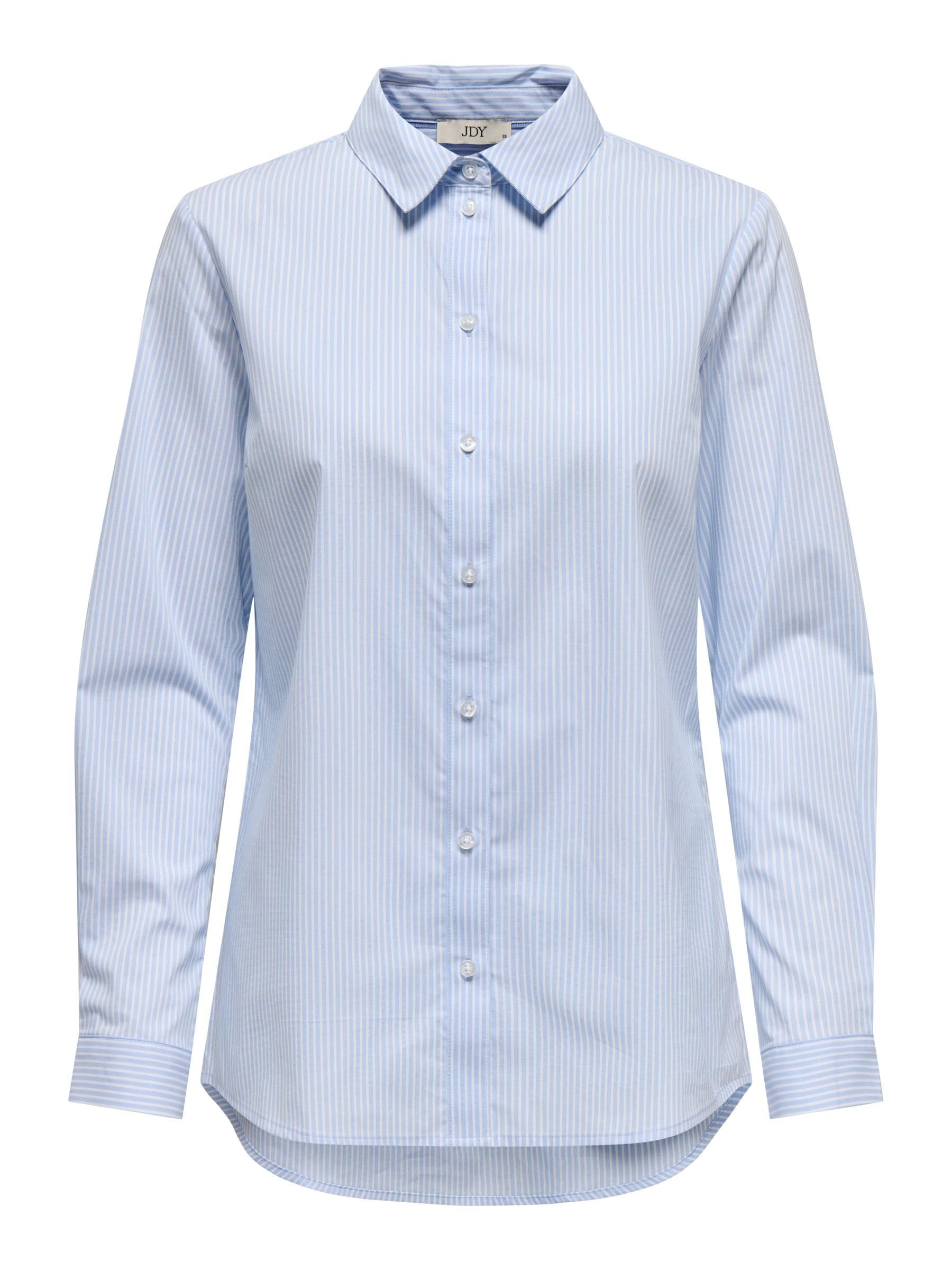 JdY Women's Jdymio L/S Shirt WVN Noos Shirt, Cashmere Blue, 14