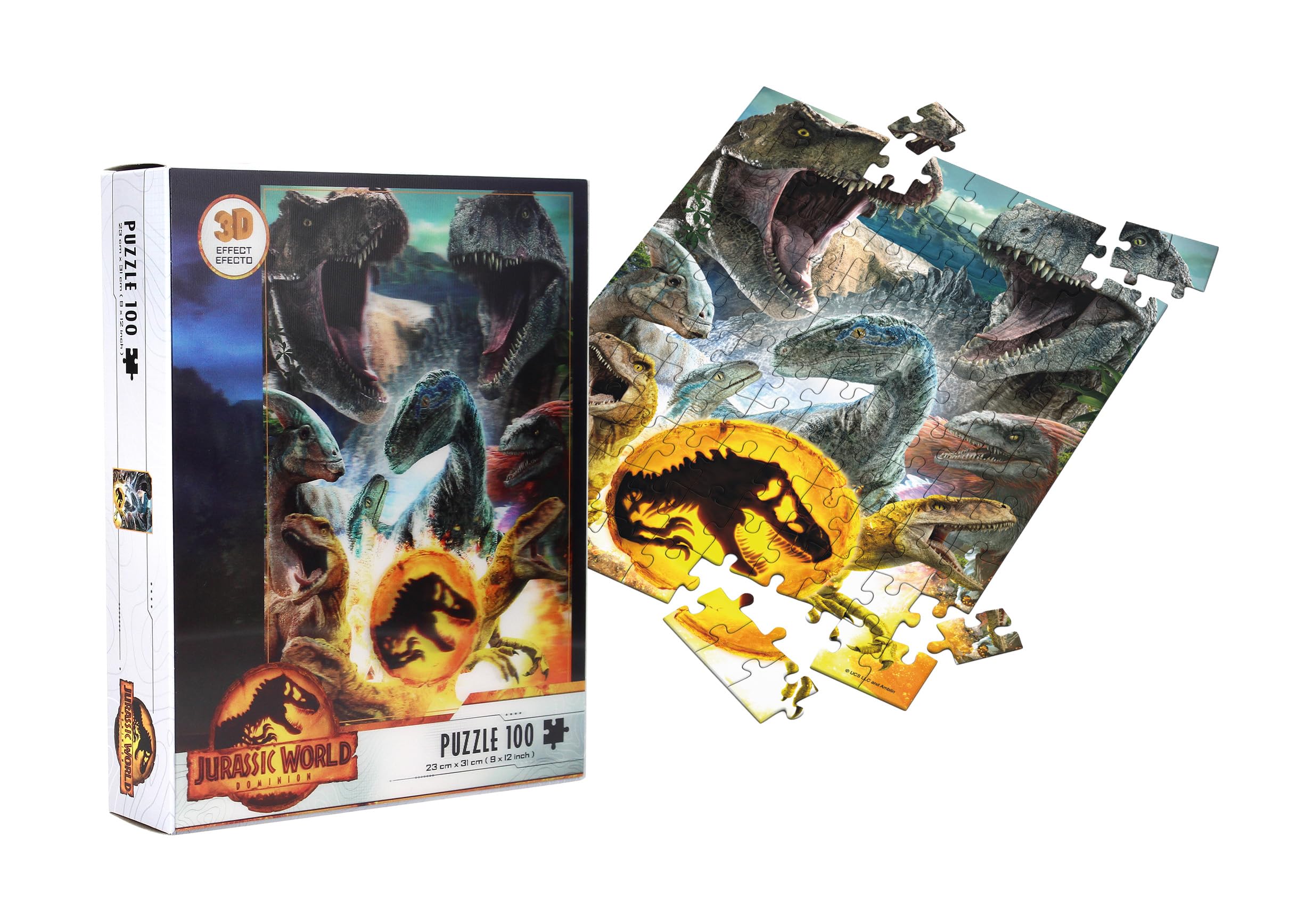 Amazon.com: SD toys - Puzzle Jurassic World - Compo Carnivorous