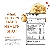 Vista 16 de The Ginger People Juego de jugo de jengibre y cúrcuma Digestión + antiinflamatorio 8 onzas líquidas (paquete de 2)