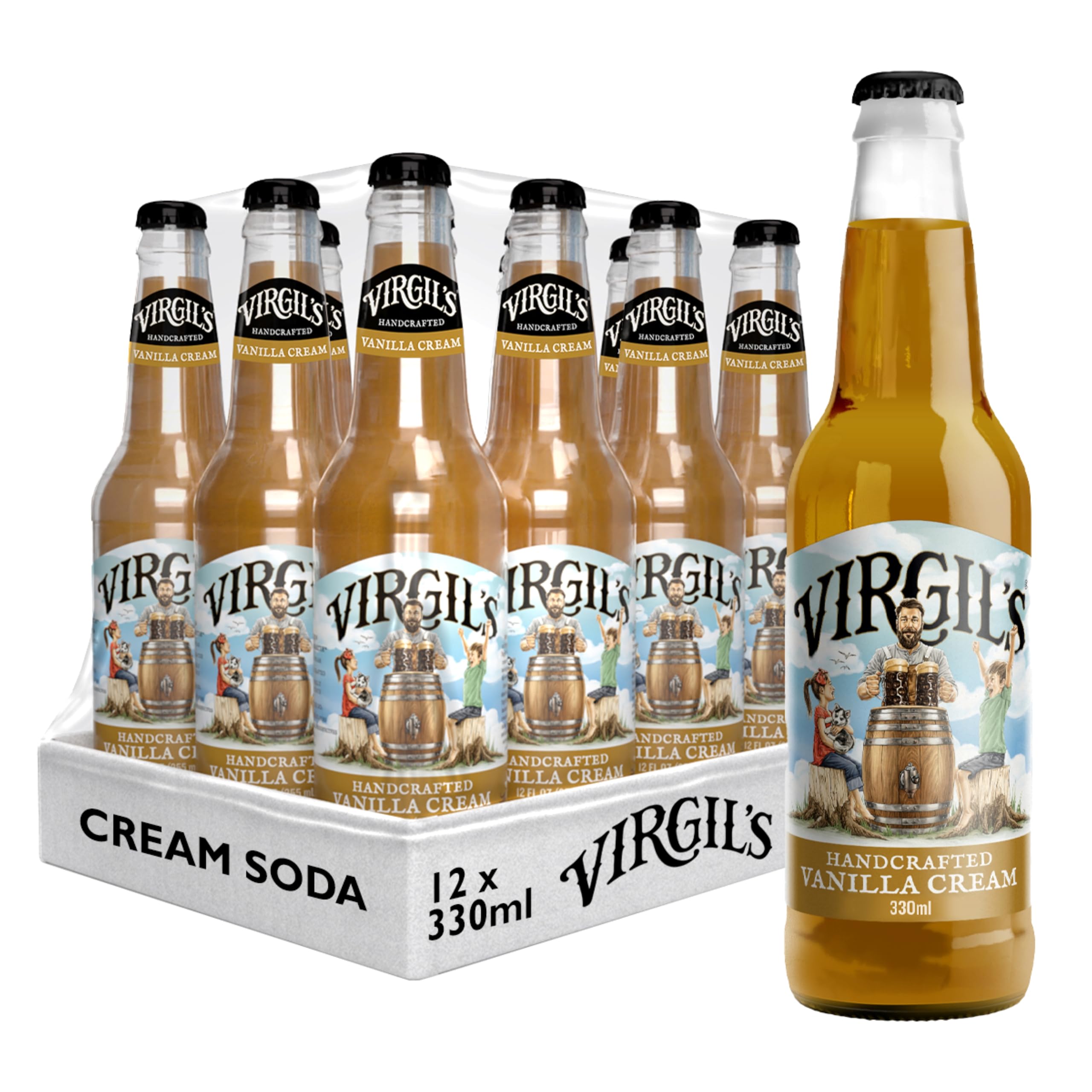 Virgil's Cream Soda 12 x 330ml Bottles