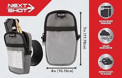 Miniatura 2 de Allen Company Next Shot - Bolsa para revista, color negro y gris