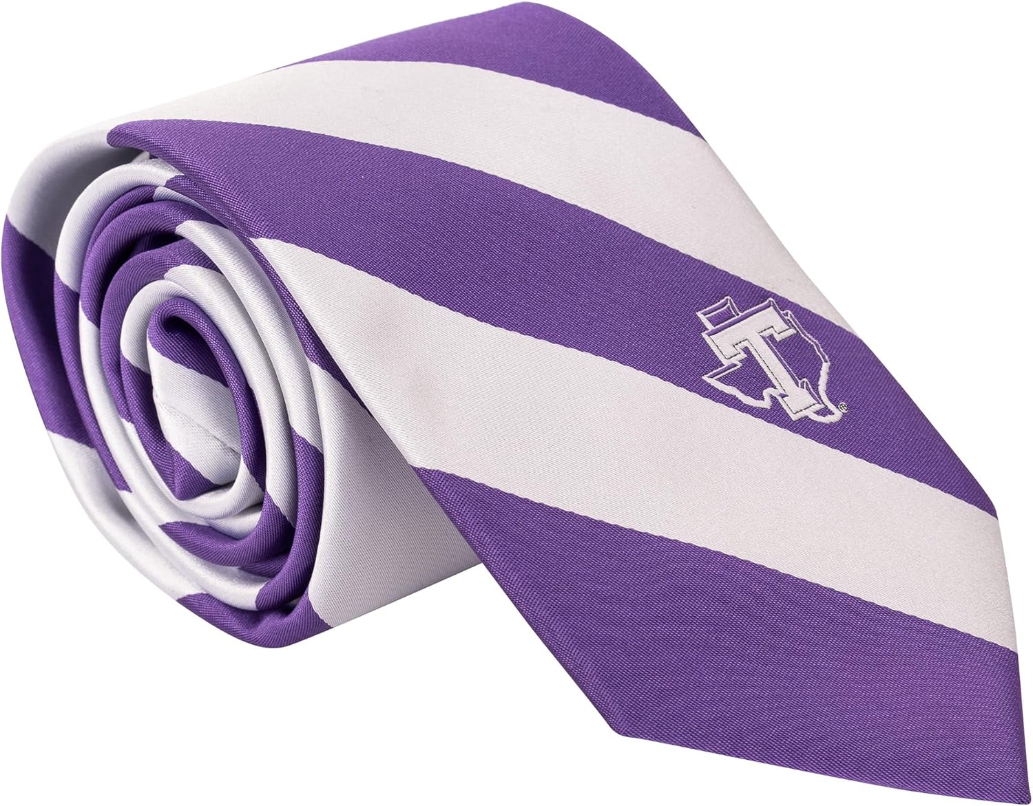 Desert Cactus Tarleton State University Neck Tie TSU Texans 100% Polyester Necktie with Logo, Officially Licensed (Style A)