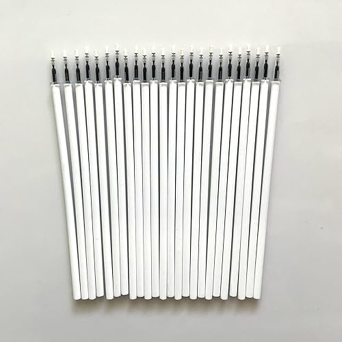 Miniatura 2 de Sencoo Paquete de 24 bolígrafos de tinta de gel azul de repuesto para bolígrafo de oficina