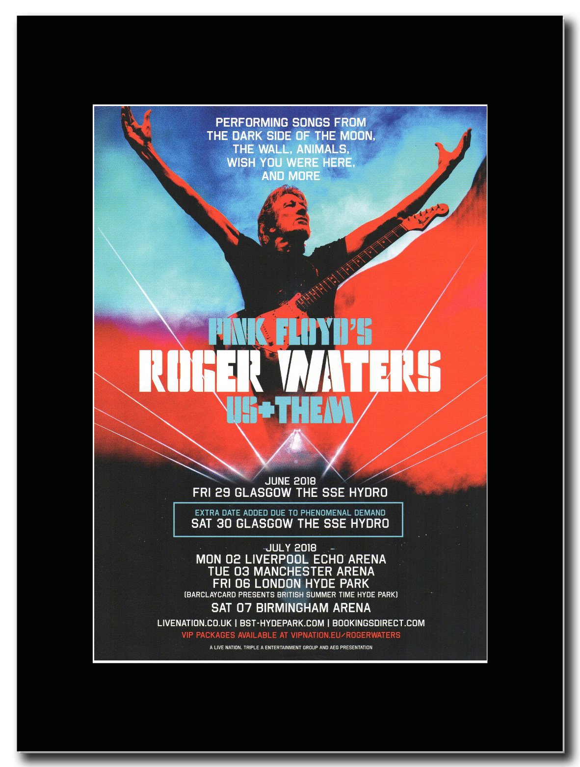 gasolinerainbows - Pink Floyd - Roger Waters Us & Them Tour Dates 