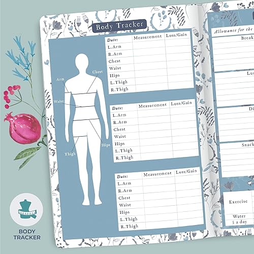 Miniatura 6 de Boxclever Press Diario de alimentos para mujeres. Diario de alimentos para un estilo de vida más saludable. Diario de alimentos para perder peso con