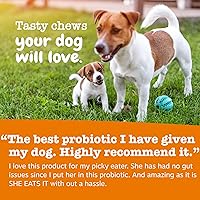 Vista 6 de Zesty Paws Probióticos para cachorros para perros, para la salud digestiva, la flora intestinal y el apoyo del sistema inmunológico, probióticos