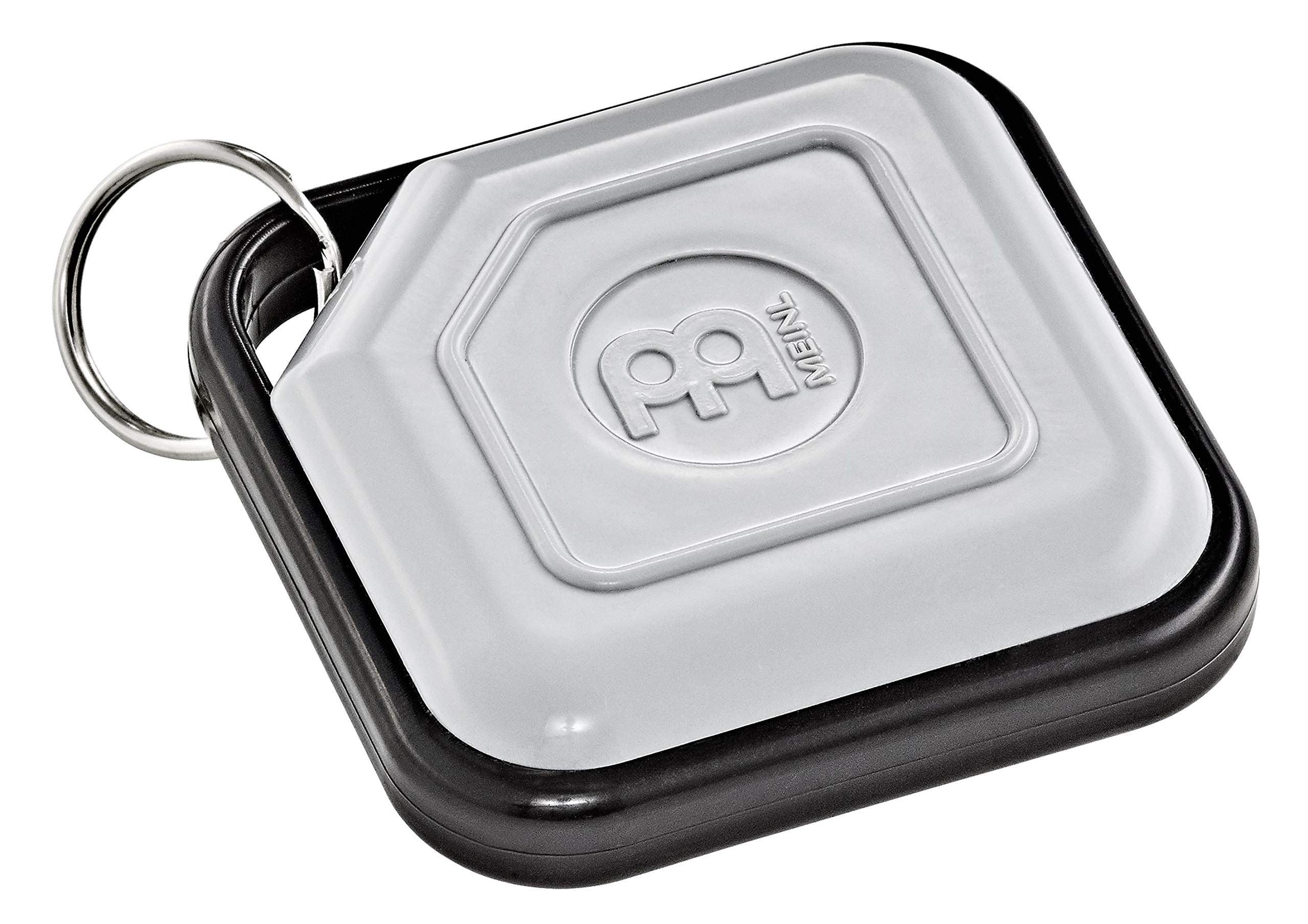 Meinl PercussionKey Ring Shaker with Strudy ABS Plastic, Gray/Black-NOT Made in China-Perfect for Jam Sessions and Acoustic Shows, (KRS-GR)