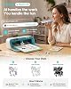 Likcut S41 Cutting Plotter with Print Then Cut Function Portable Plotter for DIY Stickers & Vinyl with Plotter Machine Starter Set for Decoration Labels Gifts Blue