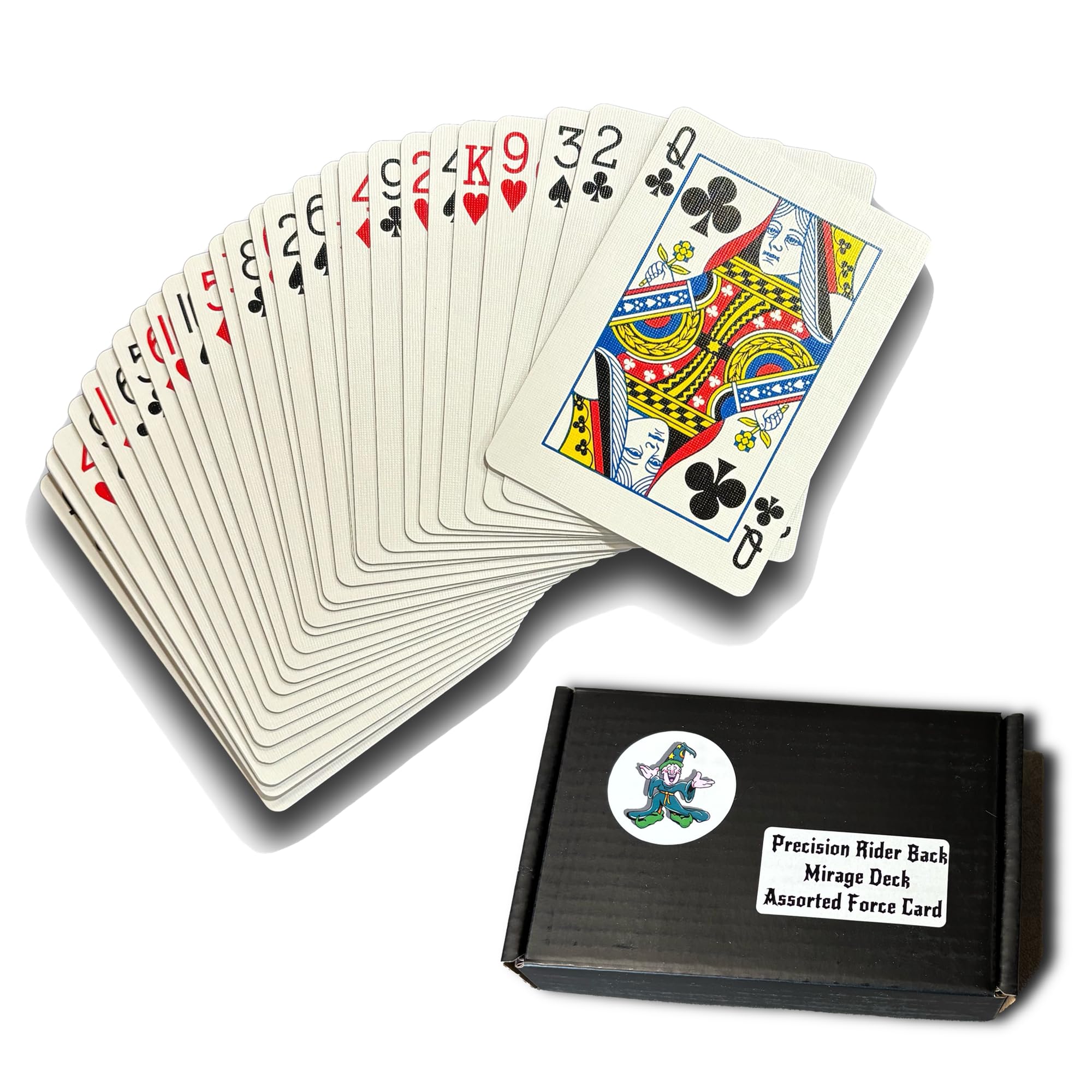 Ted's Sterling Magic Rider Back Mirage Deck (Super Svengali) Trick (Red Back, Ace of Diamonds)