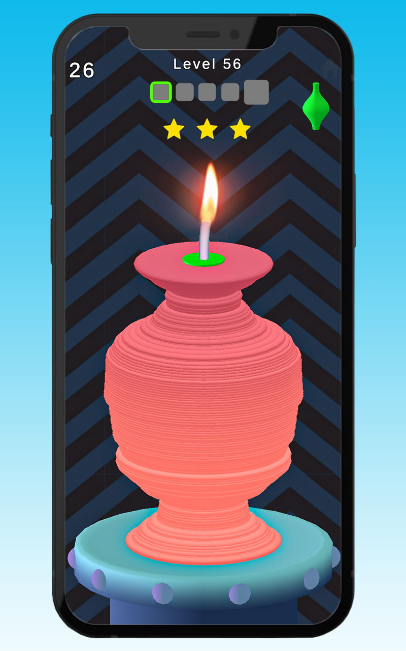 Candle Carving Craft Turning Wax Shape 3D - Crafting Colorful