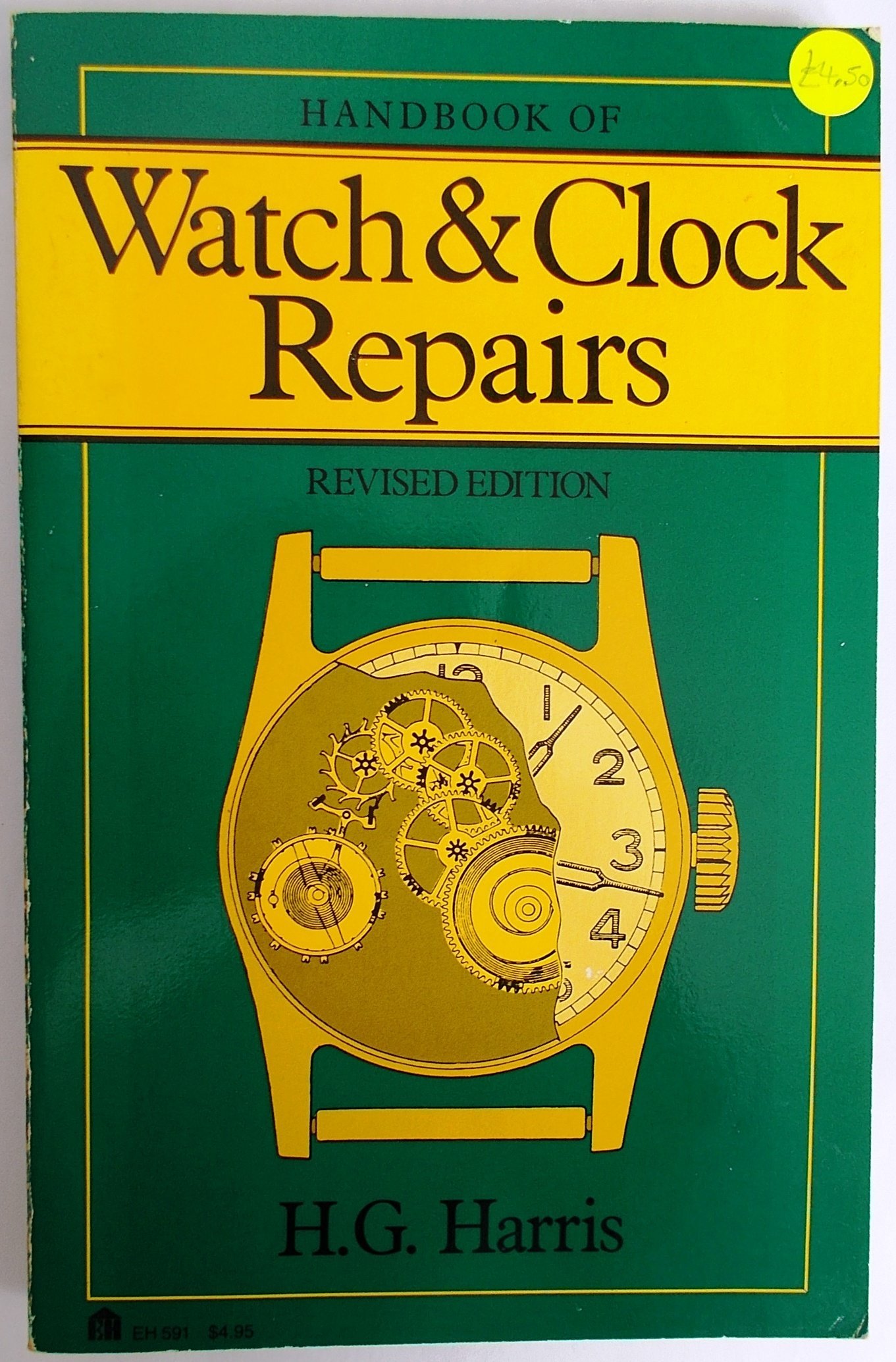 Buy Handbook of Watch and Clock Repairs (Eh, 591) — BookShops.in