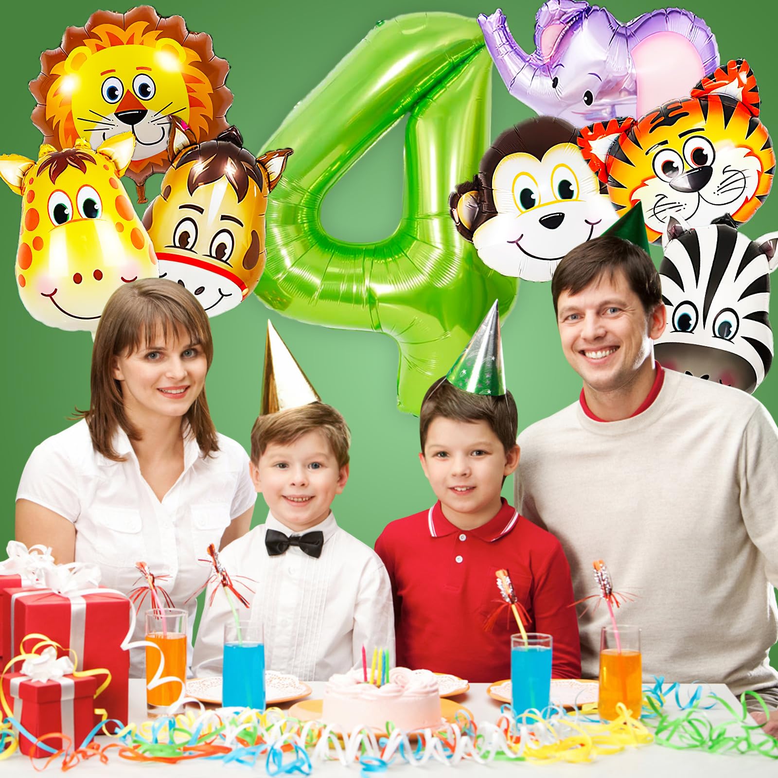 Arco Palloncini Decorazioni Compleanno,Jungle Palloncini Kit Ghirlanda Verdi Rosa Albicocca