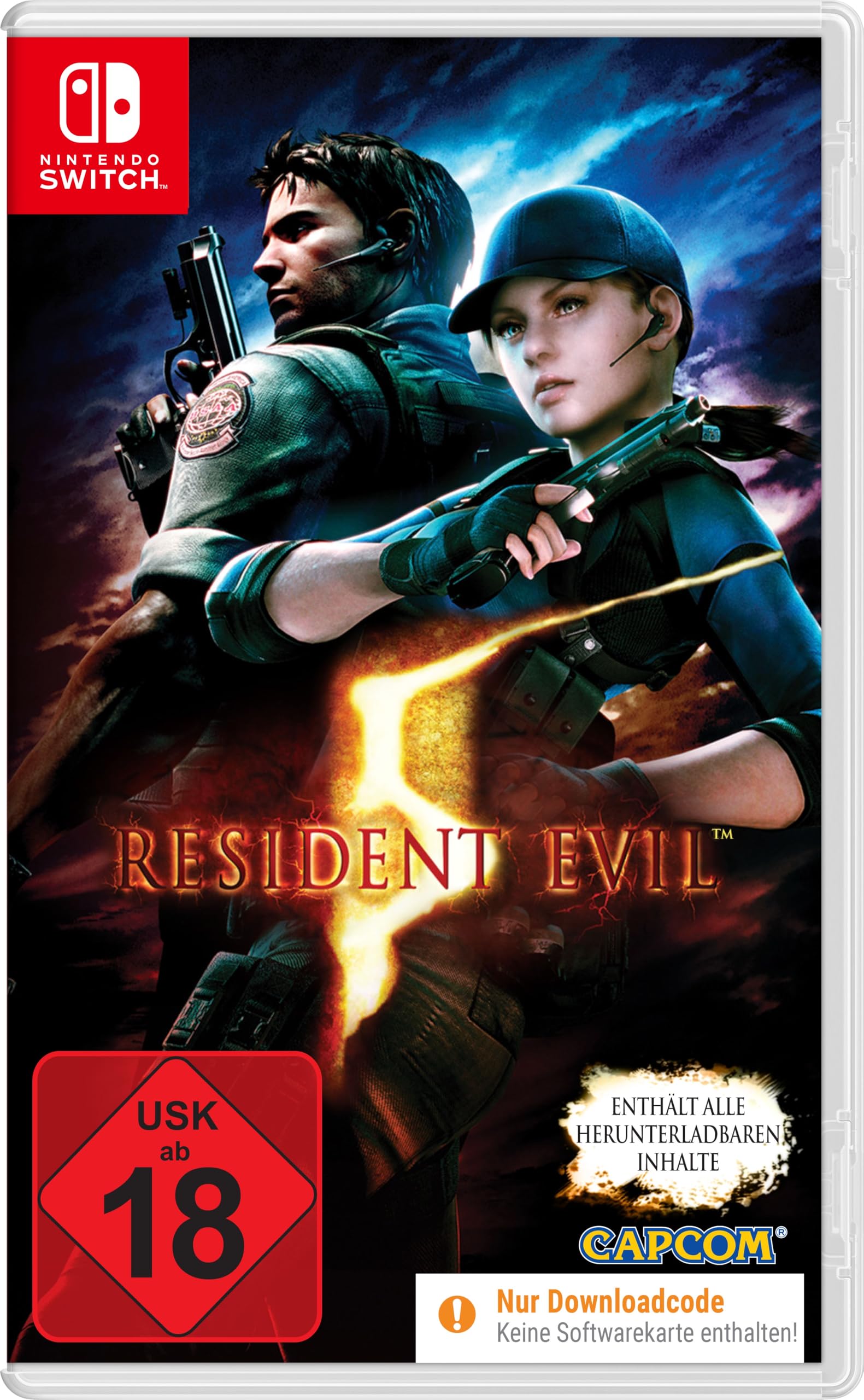 Resident Evil 5 - Code in the Box - [Nintendo Switch]