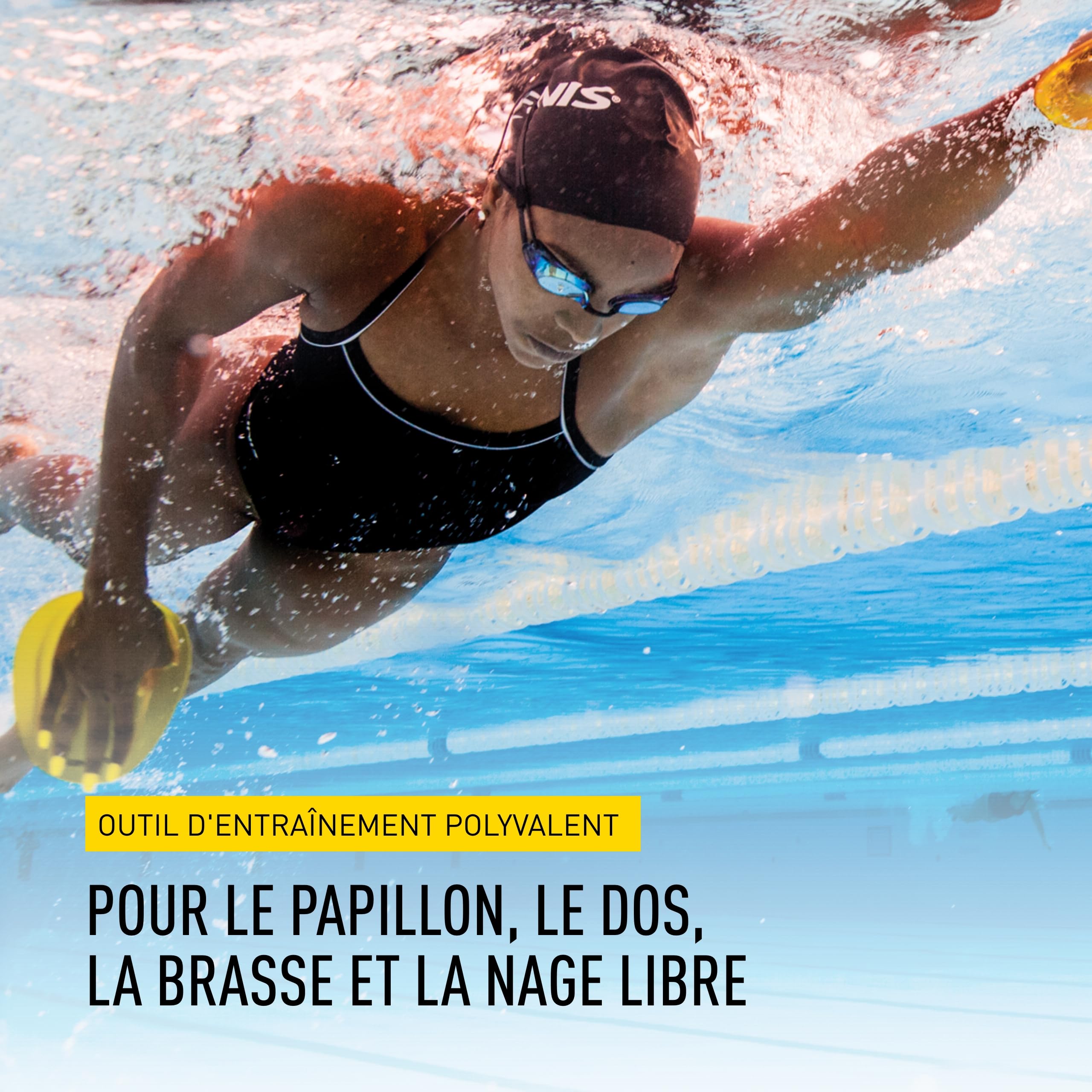 Finis Agility Floating Swim Paddles, Toutes Techniques de Natation