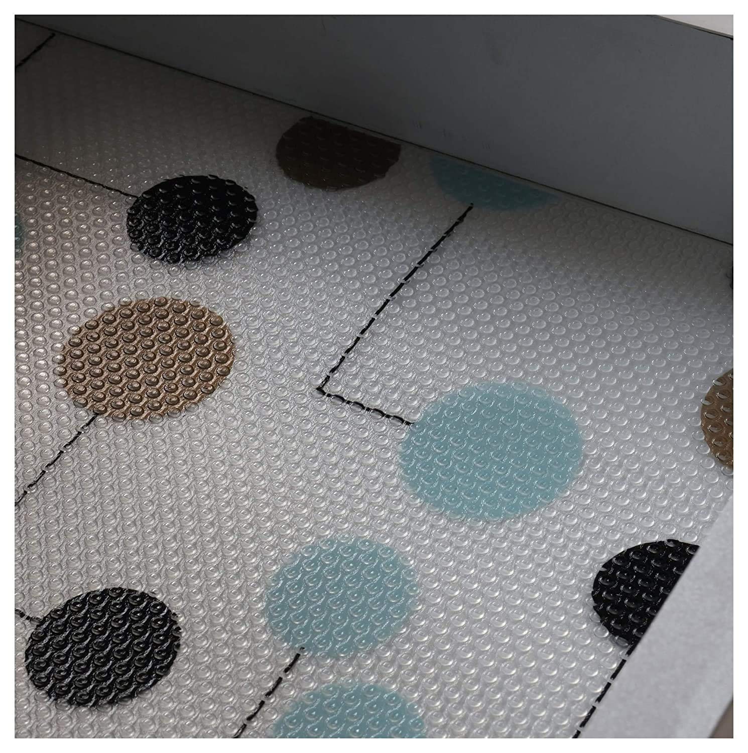 Store2508 Waterproof Kitchen Cabinet Liner Drawer Mat Table Desk Shelf Pad Non-Slip Placemat 60cm x 1000cm Multicolour (B08Y945J2B) Amazon Price History, Amazon Price Tracker