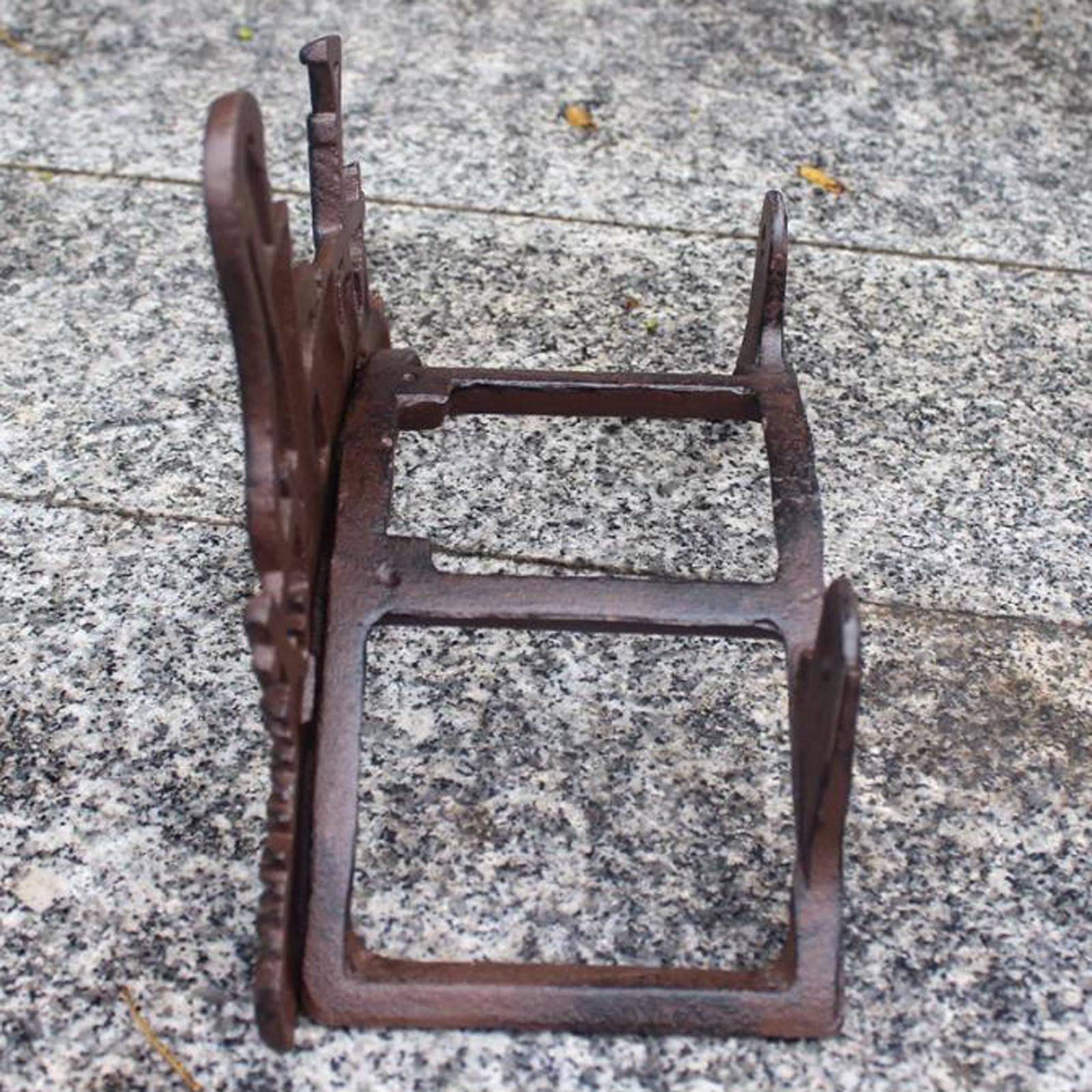 Carrete para manguera de jardín Estante for colgar manguera de jardín, organizador de manguera de tubería de agua, soporte de manguera de metal montado en la pared, soporte de manguera anticorrosivo,