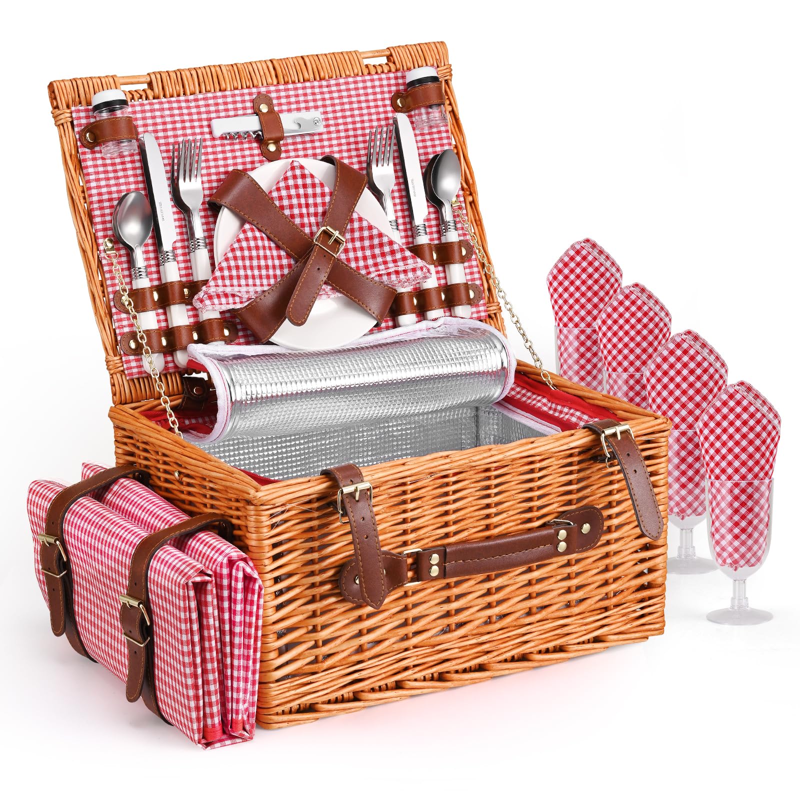 panier de pique-nique pour 4 personnes