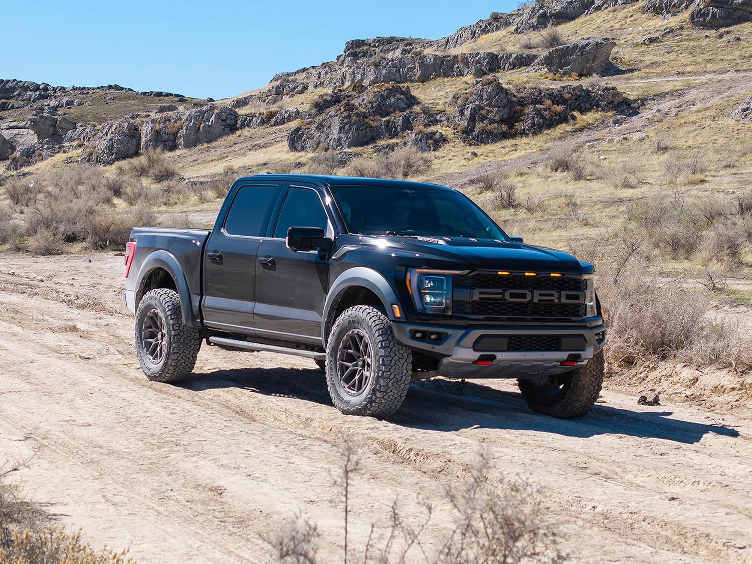 RockTrix RT107 20 inch Wheel for 2004-2026 Ford F150, 20x9 6x135 Rims -12mm Offset, 4.5in Backspacing, Matte Gunmetal, 2500 lb Weight Rating, Also compatible with Bronco Raptor F150 Lightning