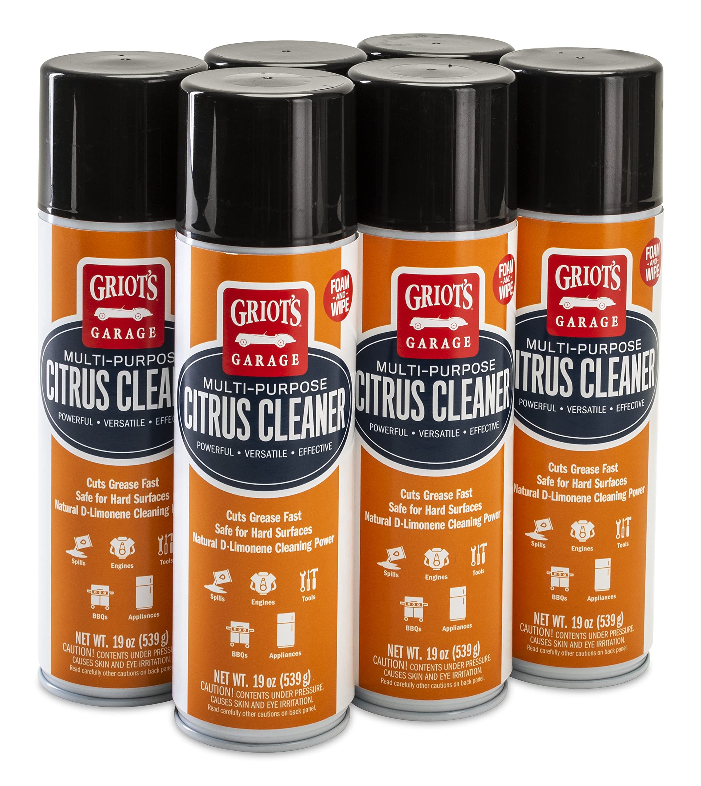 Griot's Garage Multi-Purpose Citrus Cleaner (6 Pack)