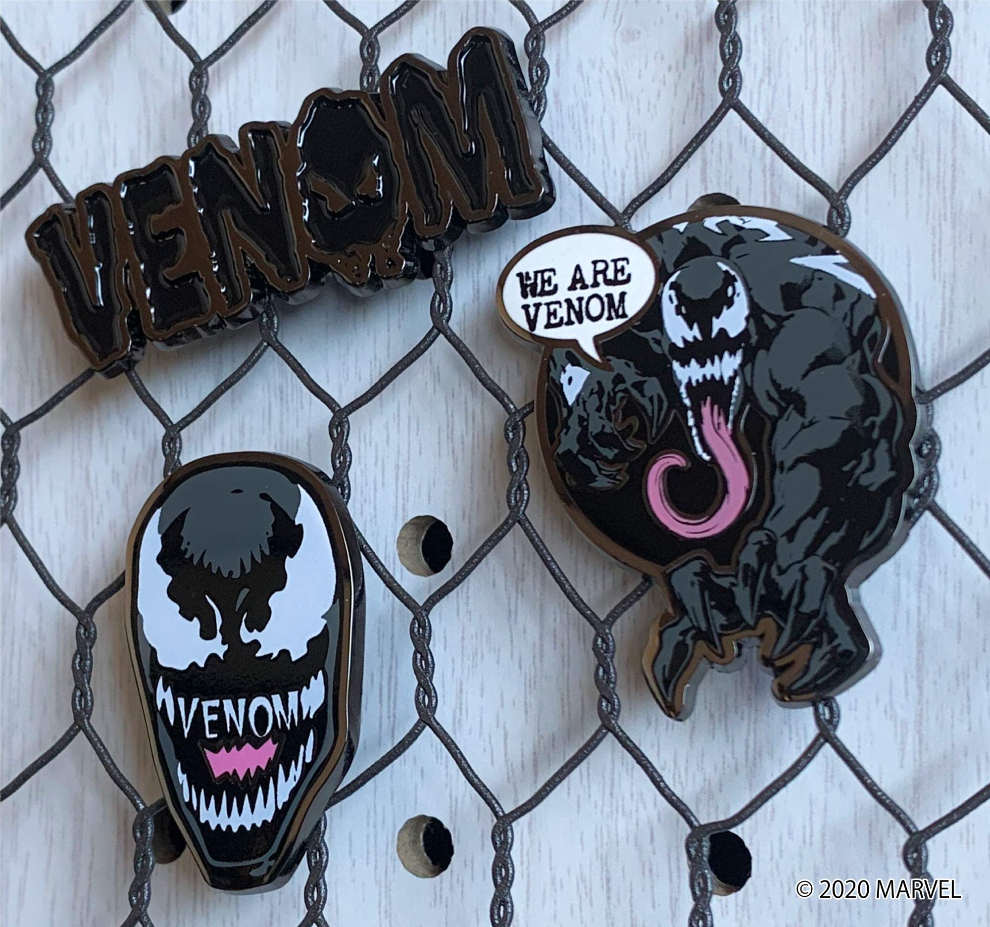 Amazon | インロック VENOM/ヴェノム/ピンバッジ3個セット/ヴェノム