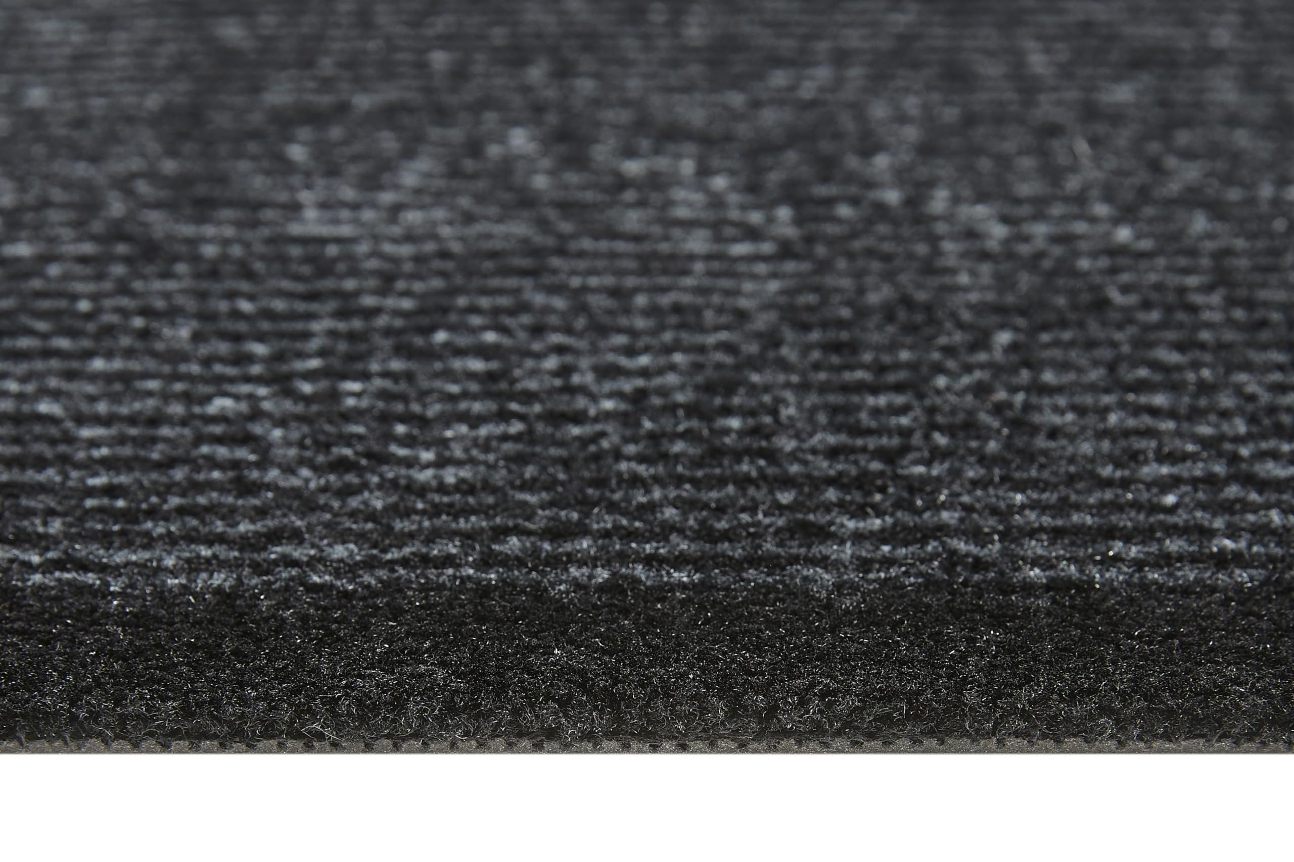 Barbara Becker Fussmatte innen waschbar, moderne Fußmatte für Eingang Tür Terrasse, einfarbige Türmatte , Farbe:Dark Secret, Größe:67 x 110 cm