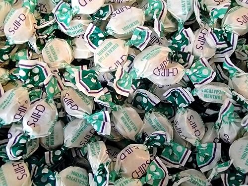 Chipurnoi - Azufaifas de mentol de eucalipto - CHIPS - 2 libras (32 onzas) por CandyKorner