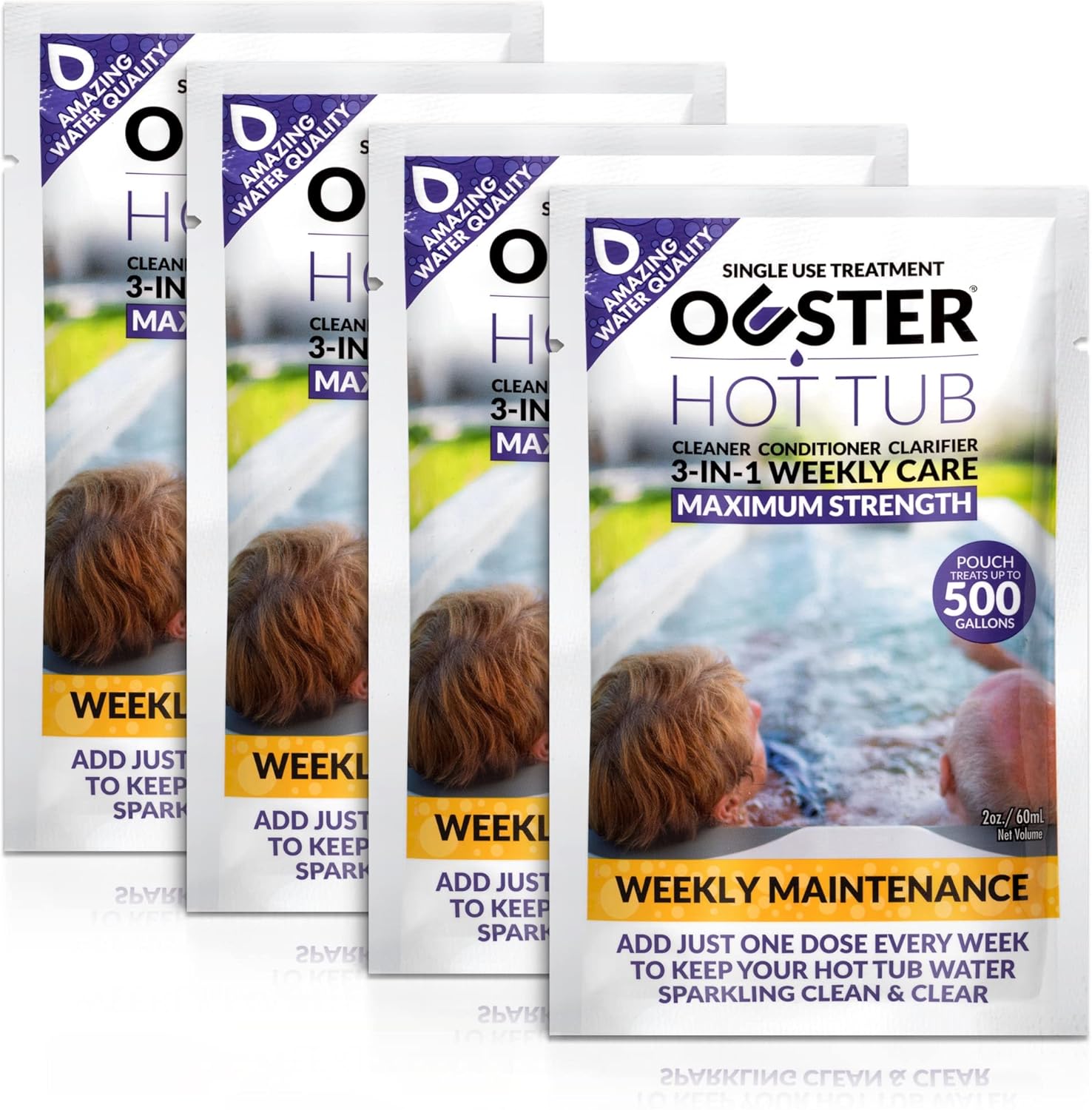 Bio Ouster 3in1 Weekly Hot Tub Cleaner, Conditioner